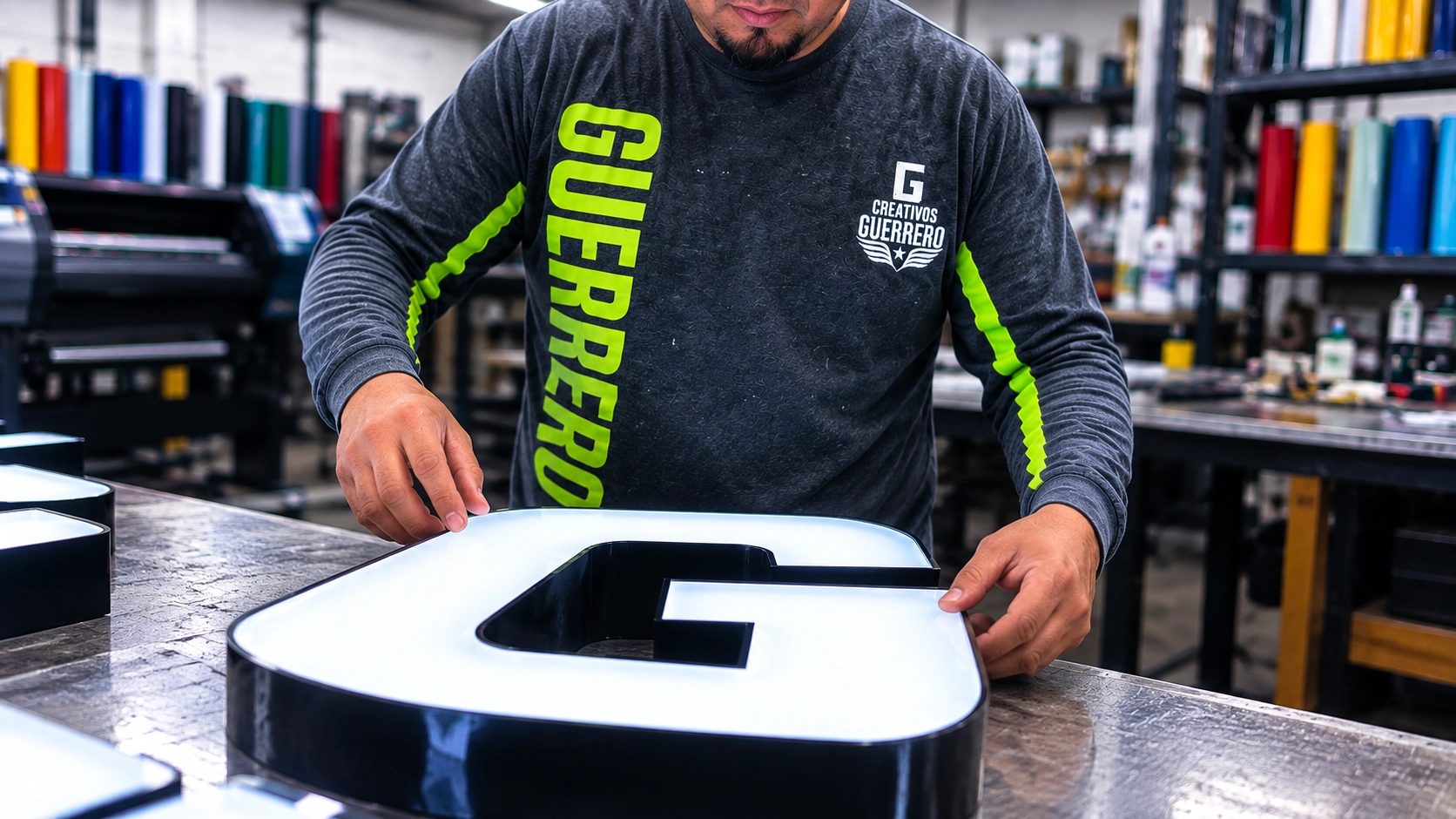 Área de producción de Creativos Guerrero
